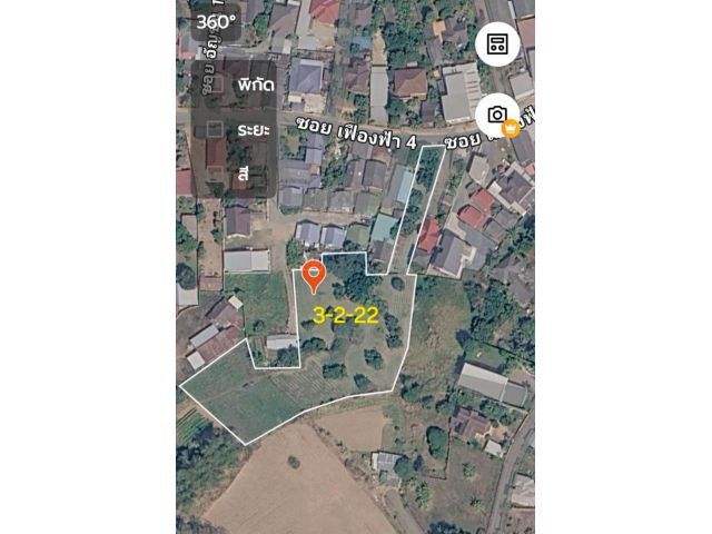 #*ขายที่ดินในเมืองหลังตลาดเช้าป่าข่อยใต้3ไร่2งาน22ตร.ว.ซอยเฟื้องฟ้าผ4 ขายถูกๆ