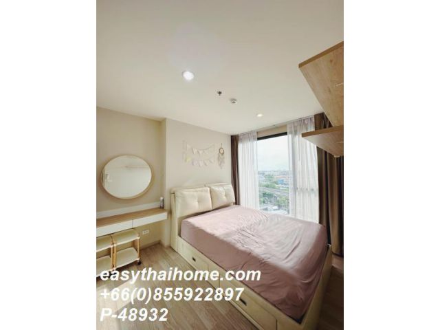 P-48932 ให้เช่า Ideo Mobi Sukhumvit East Point (ไอดีโอ โมบิ สุขุมวิท อีสต์พอยท์) | 1 ห้องนอน 1 ห้องน้ำ | 39 ตร.ม.