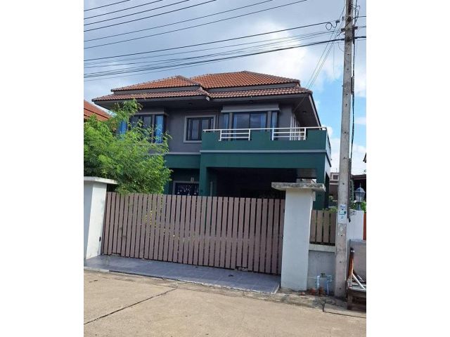 ขายถูกบ้านเดี่ยว 2 ชั้น หมู่บ้านเดอะปาล์ม ซิตี้ เส้นสุระ 2 โคราช