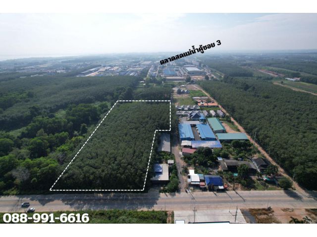 ขายที่ดิน 14 ไร่ ติดถนนแม่น้ำคู้ซอย 4 หน้ากว้าง 60 เมตร ผังเมืองสีเหลืองอ่อน