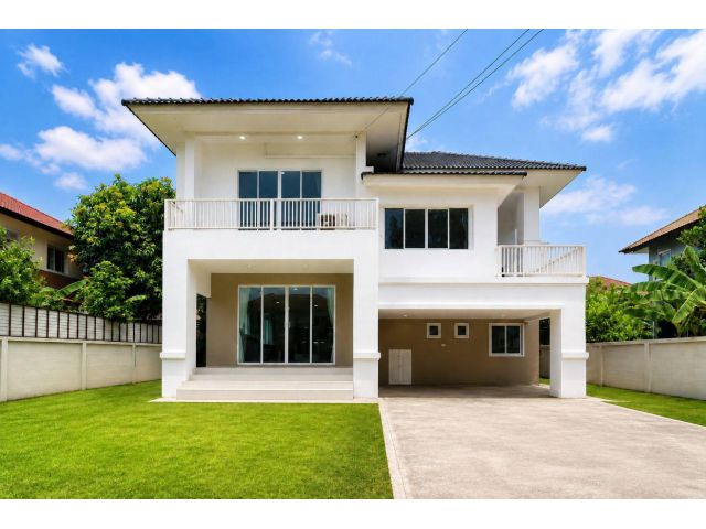 เช่าบ้านเดี่ยว วัชรพล บ้านใหญ่ 122 ตร.ว. 4ห้องนอน 3ห้องน้ำ