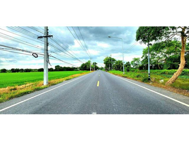 ขายที่ดิน รังสิต คลอง 7 ปทุมธานี หน้ากว้างมาก เหมาะทำโครงการบ้าน