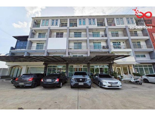 ขายอาคารพาณิชย์ ติดถนนหทัยราษฎร์ 4.5 ชั้น 19.8 ตร.ว.หมู่บ้านภัทรินทร์ 2 คลองสามวา มีที่จอดรถ