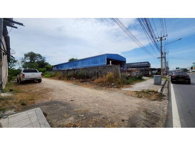 ขายที่ดิน 100 ตร.ว หนองรี ติดถนน344 บ้านบึง-ชลบุรี ใกล้มอเตอร์เวย์ 350 ม.