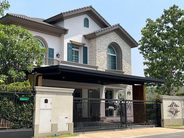 ให้เช่า บ้านเดี่ยวหรู นันทวัน รามอินทรา-พหลโยธิน 50 แปลงมุม 4 ห้องนอน 291 ตร.ม. เฟอร์ครบ ราคา 170000 บาท
