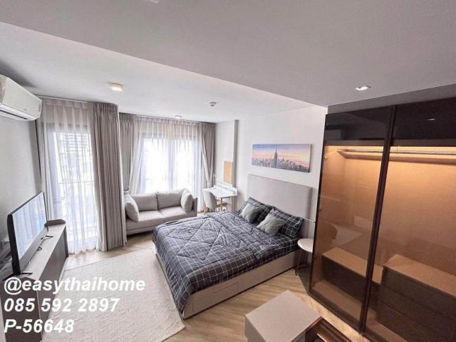 P-56648 ห้องสวย สไตล์มินิมอลแต่งครบ! ให้เช่า Chapter Thonglor 25 ชั้น 6 อาคาร A Studio 29 ตร.ม. เพียง 20,000.-/เดือน Line@easythaihome 085-592-2897