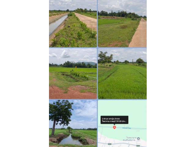 ที่นาติดคลองเส้นครัวลุงรงค์