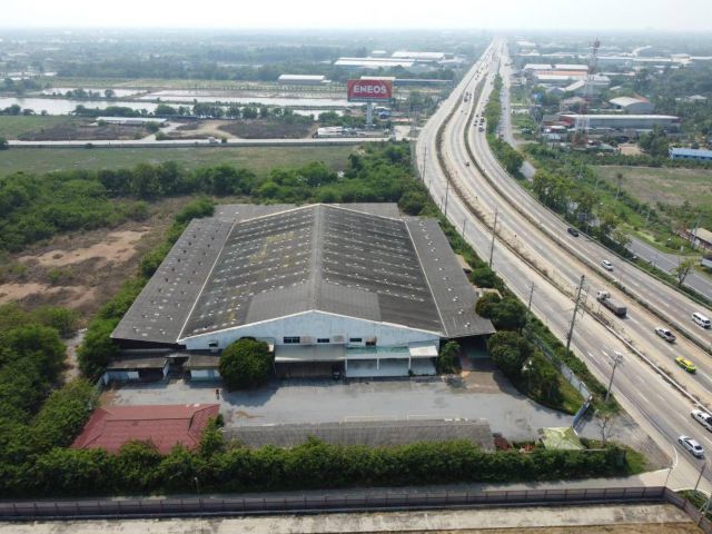 ขายโรงงานพร้อมที่ดิน 37 ไร่ 1 งาน 90 ตร.ว. ติดถนนสุวินทวงศ์ ฉะเชิงเทรา โรงงานใหญ่ พื้นที่เยอะ มีใบ รง.2 รง.4 ราคาไม่แรง