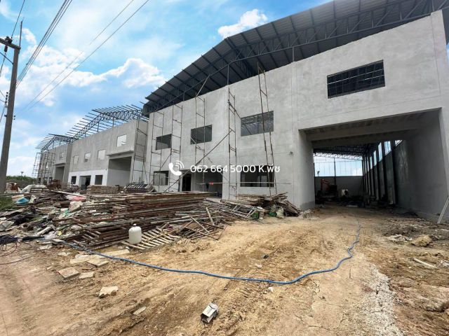 ให้เช่า โกดังพร้อมสำนักงาน 1,000 / 1,100 / 1,200 ตร.ม. ใกล้เซ็นทรัลมหาชัย สมุทรสาคร