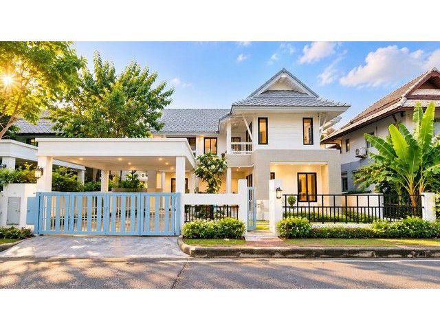 บ้านมือสองตกแต่งใหม่ ม.โนเบิลวานา ปิ่นเกล้า1 บ้านเดี่ยวหลังใหญ่ บ