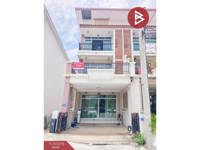 ขายอาคารพาณิชย์หลังริม เนื้อที่ 25.2 ตารางวา หมู่บ้านทรัพย์รุ่งเรืองซิตี้ สมุทรปราการ