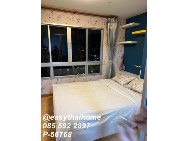 P-56768 ให้เช่าคอนโดเดอะ ทรัสต์ เรสซิเด้นซ์ ปิ่นเกล้า เพียง 9,500.-/เดือน! 1 นอน 33 ตร.ม. ชั้น 25 วิวเมือง