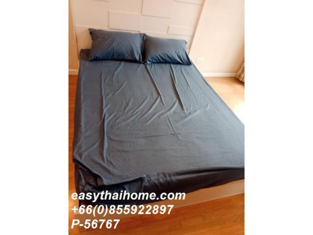 P-56767 ให้เช่า Casa Condo Ratchada Thapra (คาซ่า คอนโด รัชดา-ท่าพระ) | Studio 1 ห้องน้ำ | 26 ตร.ม. | ชั้น 4 | ห้องมุม
