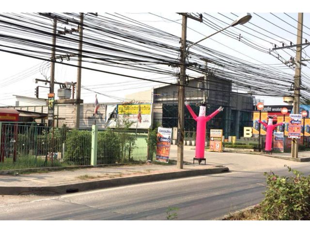 ขายที่ดิน 9 ไร่ ติดถนนพหลโยธิน ใกล้ ม.กรุงเทพ อ.คลองหลวง จ.ปทุมธานี