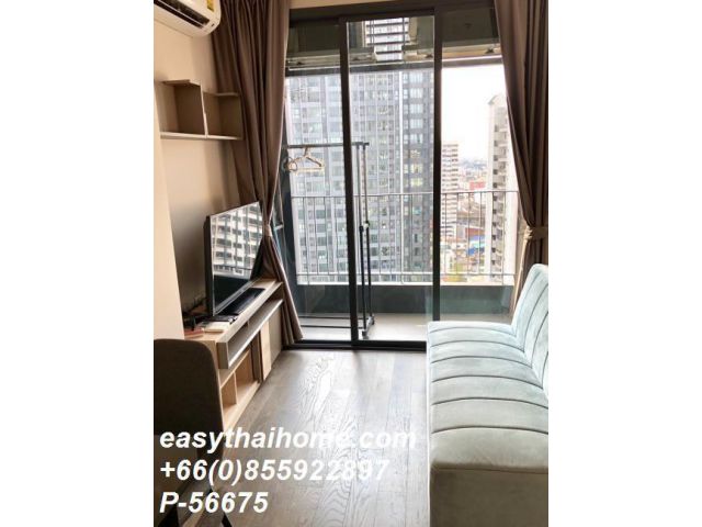 P-56675 ให้เช่า Ideo Q Siam - Ratchatewi (ไอดีโอ คิว สยาม - ราชเทวี) | 1 ห้องนอน 1 ห้องน้ำ | วิวเมือง | ชั้น 18