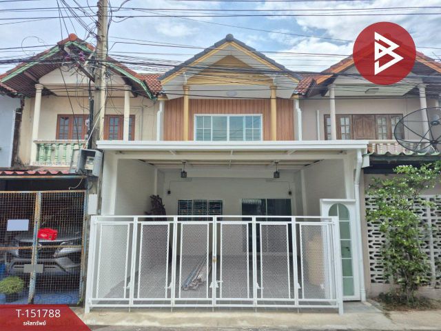 ขายทาวน์เฮ้าส์ หมู่บ้านนิลุบลวิลล์ บางพลี สมุทรปราการ ใกล้ถนนใหญ่