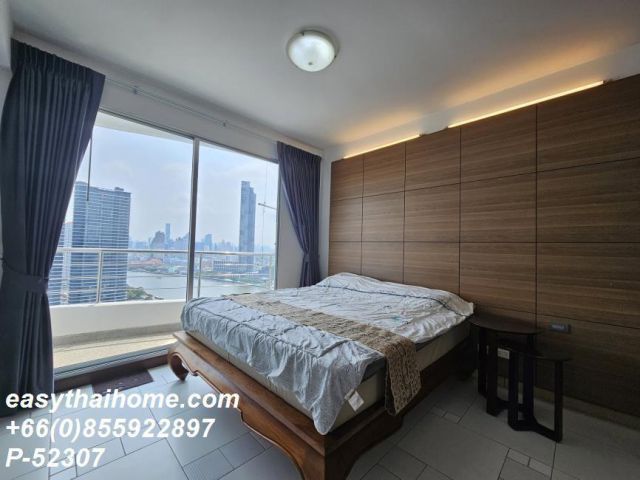 P-52307 ขาย Supalai River Place (ศุภาลัย ริเวอร์เพลส) | Studio | วิวแม่น้ำ | ชั้น 33 | 35 ตร.ม. | เฟอร์นิเจอร์ครบ