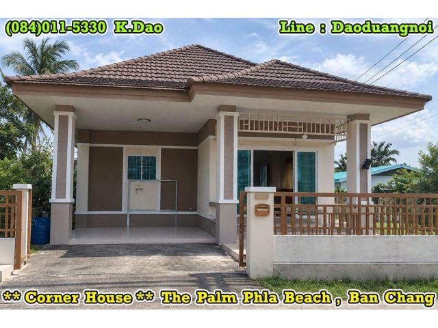 #The Palm Phla Beach, Ban Chang *** Corner House for Rent ***
