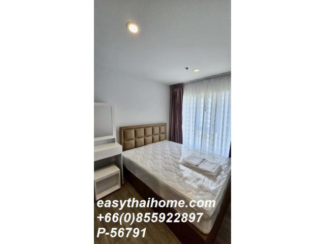 P-56791 ให้เช่า Regent Home Bangna (รีเจ้นท์โฮม บางนา) | 1 ห้องนอน 1 ห้องน้ำ | วิวเมือง | ชั้น 17 อาคาร D | 28 ตร.ม.