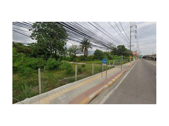 ขายที่ดินเปล่าแปลงใหญ่ ติดถนนเฉลิมพระเกียรติ ร.9 ใกล้ Airport Link ทับช้าง