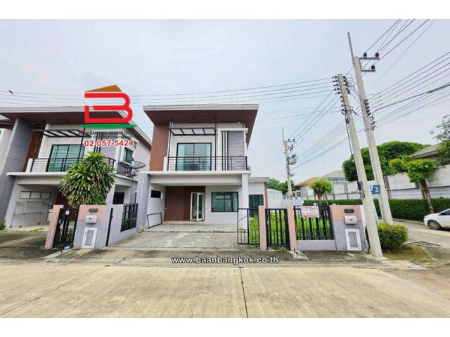 บ้านแฝด 2 ชั้น เนื้อที่ 35 ตร.ว. เดอะแพลนท์ รังสิต-คลอง 2 (ซอยรังสิต-นครนายก 31) อำเภอคลองหลวง ปทุมธานี