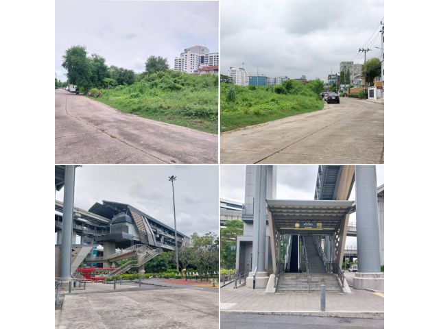 ขายที่ดินเปล่าถมแล้ว 1-3-92 ไร่ ถ.หัวหมาก ซอย 9 ใกล้สถานีรถไฟฟ้า ศรีกรีฑา แขวงหัวหมาก เขตบางกะปิ กทม.
