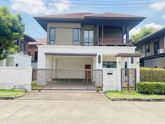 HAA825-House for Sale (Setthasiri Village) 3 bedrooms, 63.6 Sq.Wah, Nong Chom, San Sai, Chiang Mai