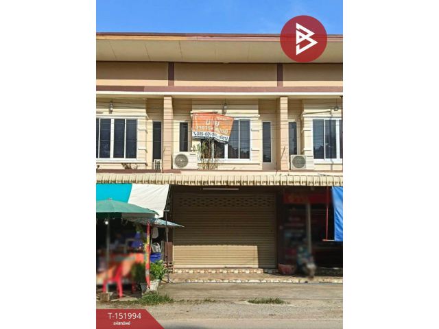 ขายอาคารพาณิชย์ 2 ชั้น ทำเลดี ใกล้ตลาดพรหมพิราม พิษณุโลก