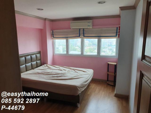 P-44679 ให้เช่า คอนโดทองหล่อ ห้องใหญ่ 3 นอน 2 น้ำ 98 ตร.ม. ชั้น 13 อาคาร B Thonglor Tower เฟอร์ครบพร้อมอยู่