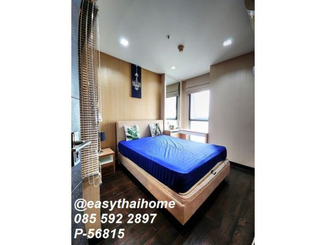 P-56815 ให้เช่าคอนโดทำเลดี ใกล้สยาม & จุฬาฯ! Ideo Q Phayathai ชั้น 9 วิวเมือง 35.5 ตร.ม. เพียง 18,500.-