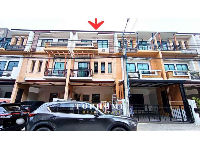 ขายด่วน! ทาวน์โฮม 3 ชั้น ทำเลศักยภาพ หัวหมาก 21 TIME HOME หัวหมาก 21