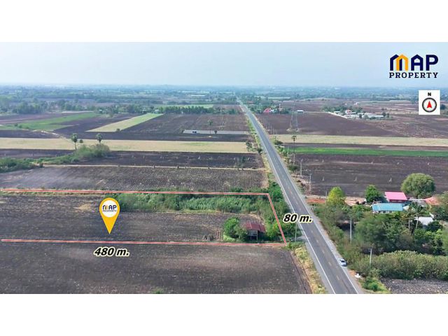 ขายที่ดิน ช่องสาริกา อ.พัฒนานิคม 20 ไร่ 41.8 ตร.ว., ลพบุรี