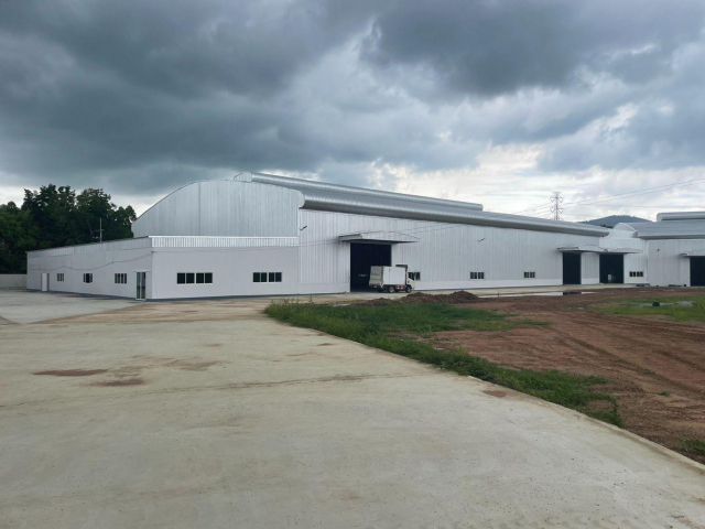 ขาย/ให้เช่าโกดังโรงงานพร้อมที่ดินเนื้อที่ 27 ไร่ ทำเลศักยภาพ ใกล้ Asia Industrial Estate เพียง 1 กม. อ.หนองใหญ่ จ.ชลบุรี
