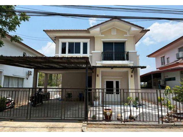 ขายบ้านเดี่ยว เนเบอร์โฮม วัชรพล ถนนสุขาภิบาล 5 เนื้อที่ 53.4 ตร.ว. 2 ชั้น 3 นอน 3 น้ำ