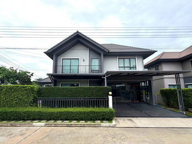 บ้านเดี่ยวให้เช่าเฟอร์นิเจอร์ & เครื่องใช้ไฟฟ้าครบมีที่ชาร์จรถยนต