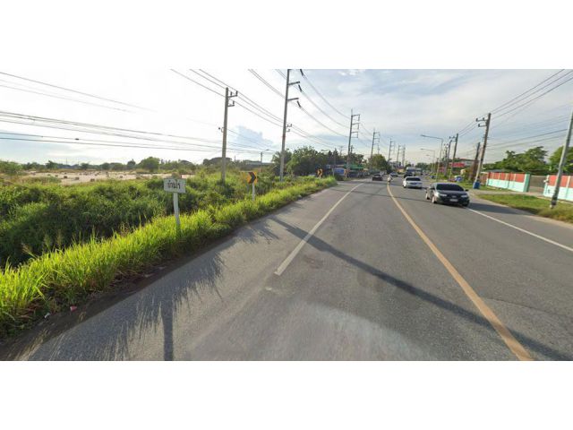 ขายที่ดิน 14 ไร่ ถมแล้ว ถนนพานทอง-บ้านบึง ต.หนองหงษ์ อ.พานทอง จ.ชลบุรี