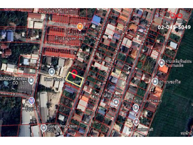 ขายที่ดิน 131 ตร.ว. ถนนพหลโยธิน ซอยพหลโยธิน 54/1 ใกล้ BTS สะพานใหม่