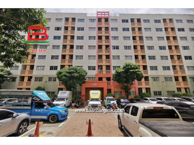 ห้องชุด ลุมพินี คอนโดทาวน์ รัตนาธิเบศร์ (B1) (ซอยรัตนาธิเบศร์ 26) เนื้อที่ 28.14 ตรม. MRTสายสีม่วง สถานีแยกนนทบุรี 1