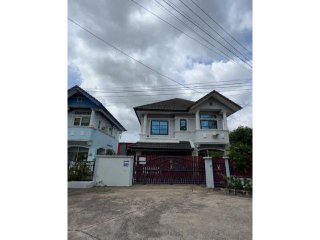 ขายบ้านเดี่ยว 2 ชั้น หลังริม 73.5 ตร.ว. ออเงินวิลล์ สายไหม สุขาภิ