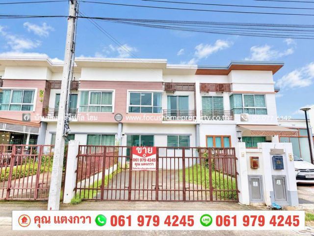 ขาย ทาวน์โฮม หมู่บ้าน โนโว วิลล์ วงแหวน - บางใหญ่