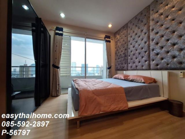 P-56797 ให้เช่าคอนโดฝั่งธนใกล้สาทร! The LightHouse Sathorn - Chareonnakorn ชั้น 14 วิวเมือง เครื่องใช้ไฟฟ้าครบ