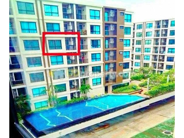 260921pptmkus ให้เช่า คอนโด Supalai City Resort Bearing Station Sukumvit 105 ชั้นทั้งหมด 8 ชั้น ห้องนอน 1 ห้อง ห้องน้ำ 1