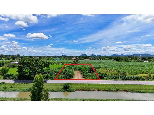 ที่ดินติดคลองชลประทาน ท่าตะคร้อ ท่าม่วง กาญจนบุรี