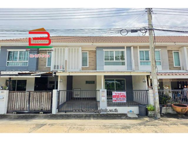 ทาวน์เฮาส์ หมู่บ้าน พฤกษาวิลล์ 62/2 เนื้อที่ 19 ตรว. ถนนนิมิตรใหม่ แขวงทรายกองดิน เขตคลองสามวา
