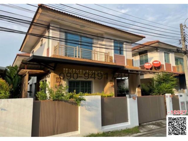 เช่า บ้าน แฝดสไตล์บ้านเดี่ยว 2 ชั้น มบ.มัลดีฟส์ ปาล์ม (บางนา-วงแหวน)