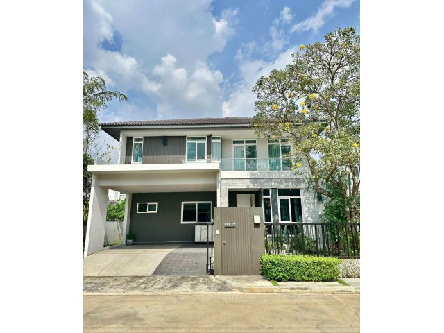 ขายถูกมากๆๆ ขายบ้านเดี่ยว มัณฑนา เวสต์เกต (Mantana Westgate) บ้านเดี่ยวสไตล์รีสอร์ท ขนาดที่ดิน 70 ตร.ว