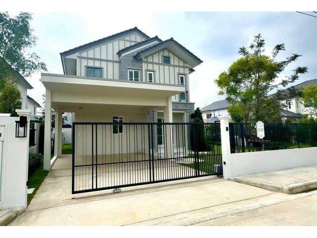 ให้เช่าบ้านเดี่ยว 2 ชั้น หลังมุมสวย หน้าบ้านวิวสระน้ำ (Lake View)