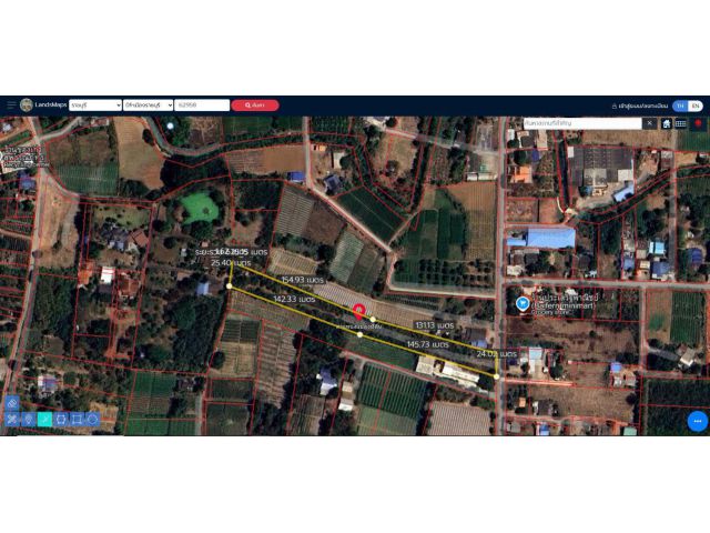 ที่ดินราชบุรี 3-3-43 ไร่ เหมาะสำหรับปลูกบ้าน