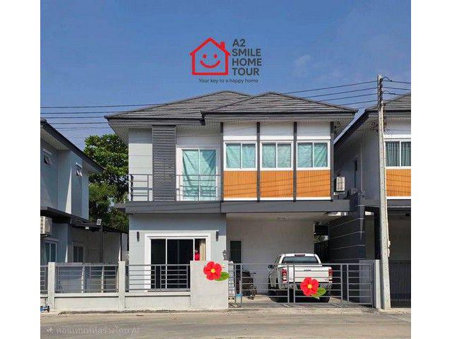 บ้านแฝดสไตล์บ้านเดี่ยว 2 ชั้น | บ้านยู ซอย 12 ชลบุรี 4 ห้องนอน