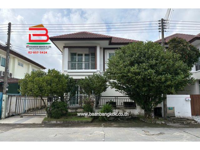 บ้านแฝด หมู่บ้าน S Ville รังสิต-ลำลูกกา คลอง 4 เนื้อที่ 44 ตรว. ใกล้โรงเรียนนานาชาติบีคอนเฮาส์แย้มสอาด ลำลูกกา ปทุมธานี